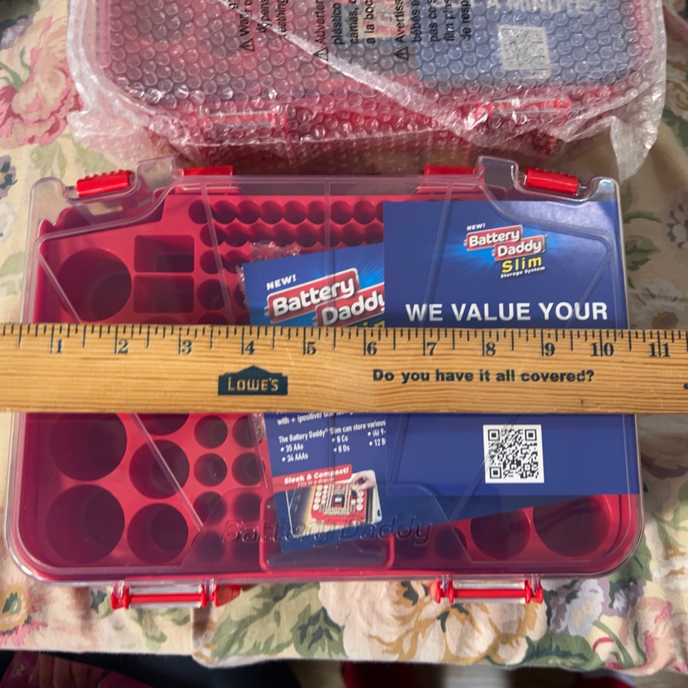 Slim Storage System - Red - Picture 7 of 12